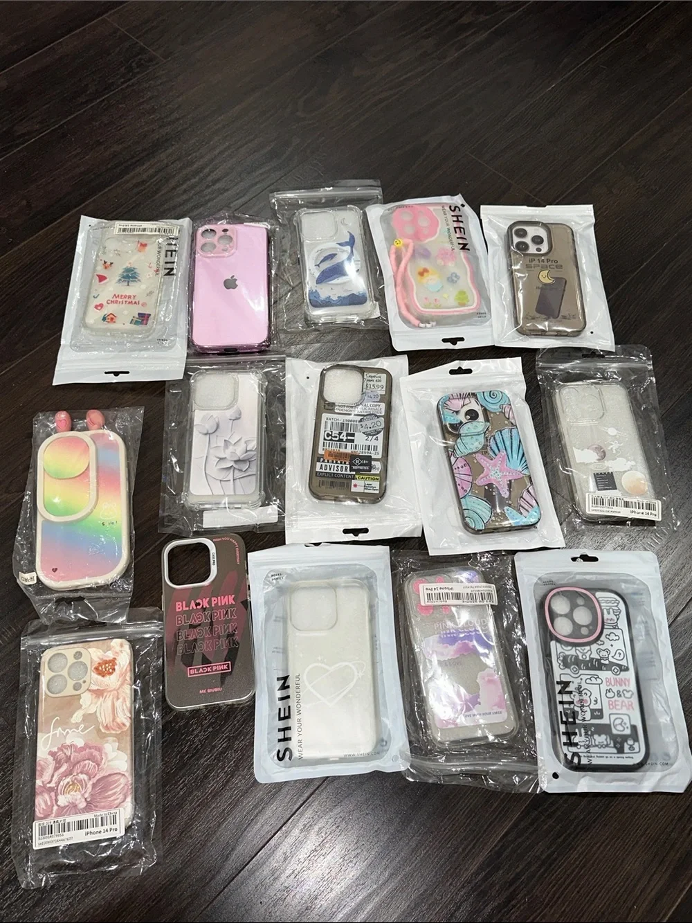 Bundle of iPhone 14 Pro Cases - Cute, Trendy & Variety Styles (13+ Cases)